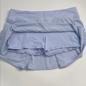 lululemon athletica Sky Blue Athletic Skort with Built-In Shorts